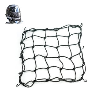 Genérica - Red Equipaje Moto Casco Reflectante 6 Ganchos Elastico