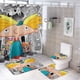 thumbnail image 1 of Set de Cortina de Baño y Alfombras Desmarcar ¡Oye Arnold! 4 Piezas, 1 of 6