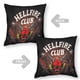 thumbnail image 2 of El Club del Fuego Infernal Fundas de almohada de terciopelo con tema, regalos de funda de almohada, decoración para el hogar, cojín de lanzar, regalo de cumpleaños para fans y parejas.66*66cm., 2 of 6