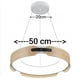 thumbnail image 3 of Lampara Colgante Led Tres Tonos de Luz Modelo NONZA Café Caoba, 3 of 3