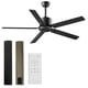 thumbnail image 1 of Ventilador de techo Obabala 107 cm sin luz negro 6 velocidades, 1 of 7
