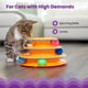 thumbnail image 3 of Pista de juguete interactiva para gatos Catstages Tower of Tracks Orange, 3 of 8