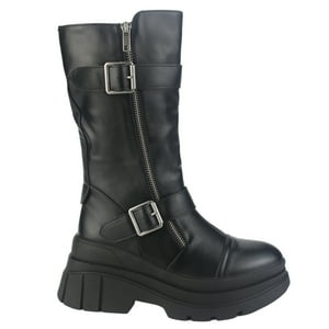 Bota Chalada Mujer Natirus-2 Negro Casual
