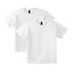thumbnail image 1 of Camiseta juvenil Ultra Cotton Gildan G2000B Pack de 2 unidades Blanca Talla Mediana, 1 of 6