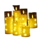 thumbnail image 3 of Set 6 velas led luz cálida transparente 15 cm, 3 of 3