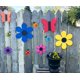 thumbnail image 2 of Esculturas de pared para exteriores GIFTME 5, juego de mariquitas de metal para jardín, 4, 2 of 6