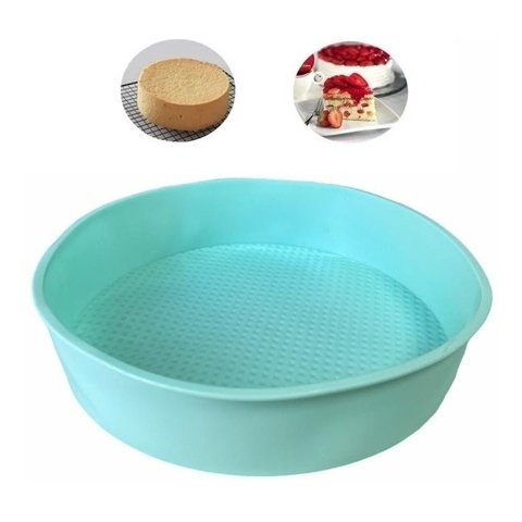 Genérico - Molde Silicona Molde De Torta Molde De Silicona Mini Redondo