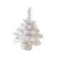 thumbnail image 3 of Adorno De árbol De Navidad Artificial Blanco En Miniatura Para Decorar Fiestas En Casa, 11,81 X 9,84 Pulgadas, 3 of 3