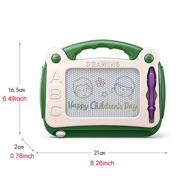 Reusable Children Magnetic Color Drawing Board For Kindergarten Learning To Draw And Paint Doodles, Esay To Carry