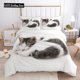 thumbnail image 1 of v444 Bed Sheets Cartoon Bedding Set - Pcs Red Lollipop Dog Duvet Cover Sets Bed Linens Pet Cat Adults Kids Single Double Bedclothes Beddings 3-Piece Bedding Set (1 Duvet Cover + 2 Pillow Shams) Bed Sh, 1 of 5