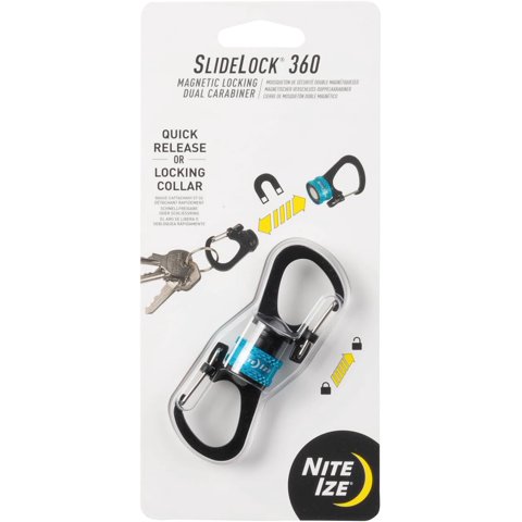 Slidelock® 360° Mosquetón Magnético Dual Nite Ize