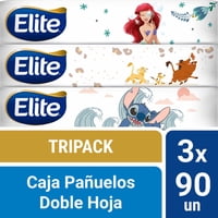 Pañuelos Facial Doble Hoja Disney 3 Paquetes De 90 Pañuelos 1 Un Elite