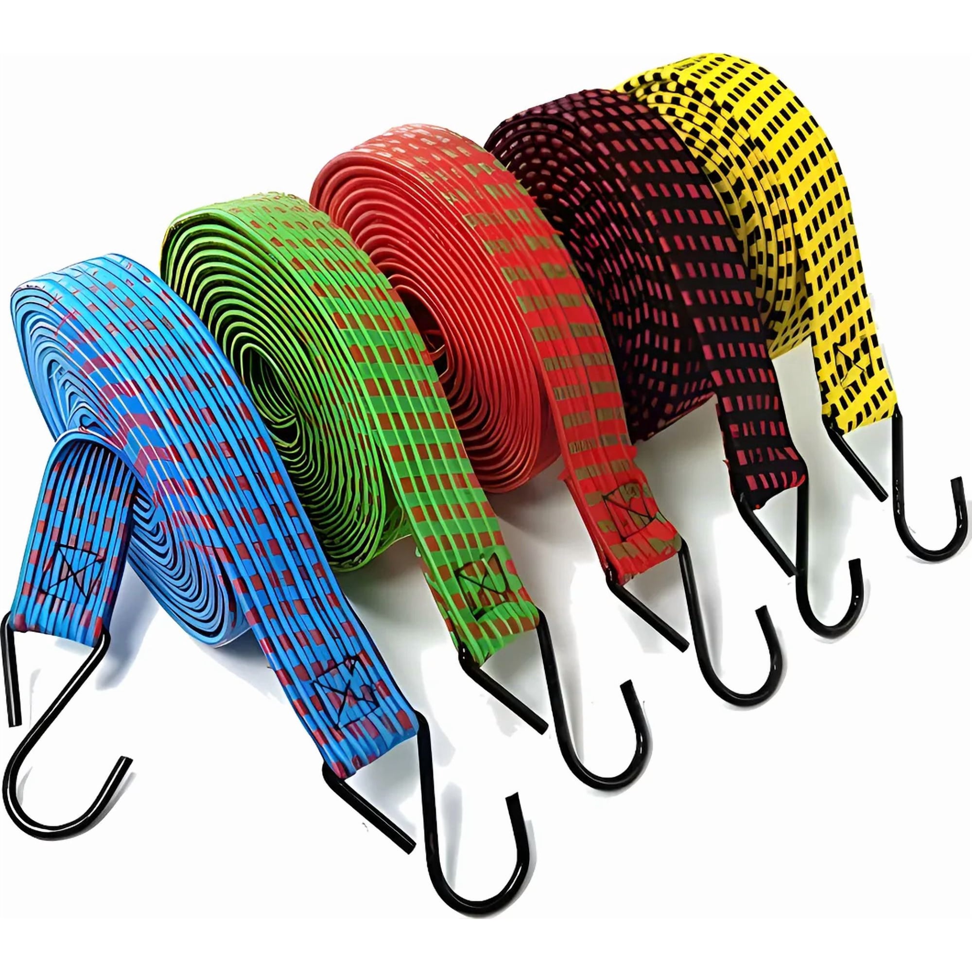 Genérico - Set 6 Cuerdas Elásticas 1.5m Eslinga Amarre Pulpo Surtidos