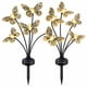 thumbnail image 1 of Estaca Solar Jardin Luces Led Calida Impermeable Exterior Mariposa, 1 of 5