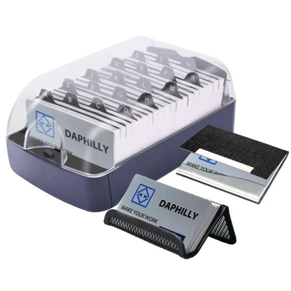 Portatarjetas Daphilly 350 tarjetas con pestañas A‑Z