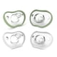 thumbnail image 1 of Nanobebe Baby Pacifiers 03 Month Orthodontic, Curves Comf, 1 of 3