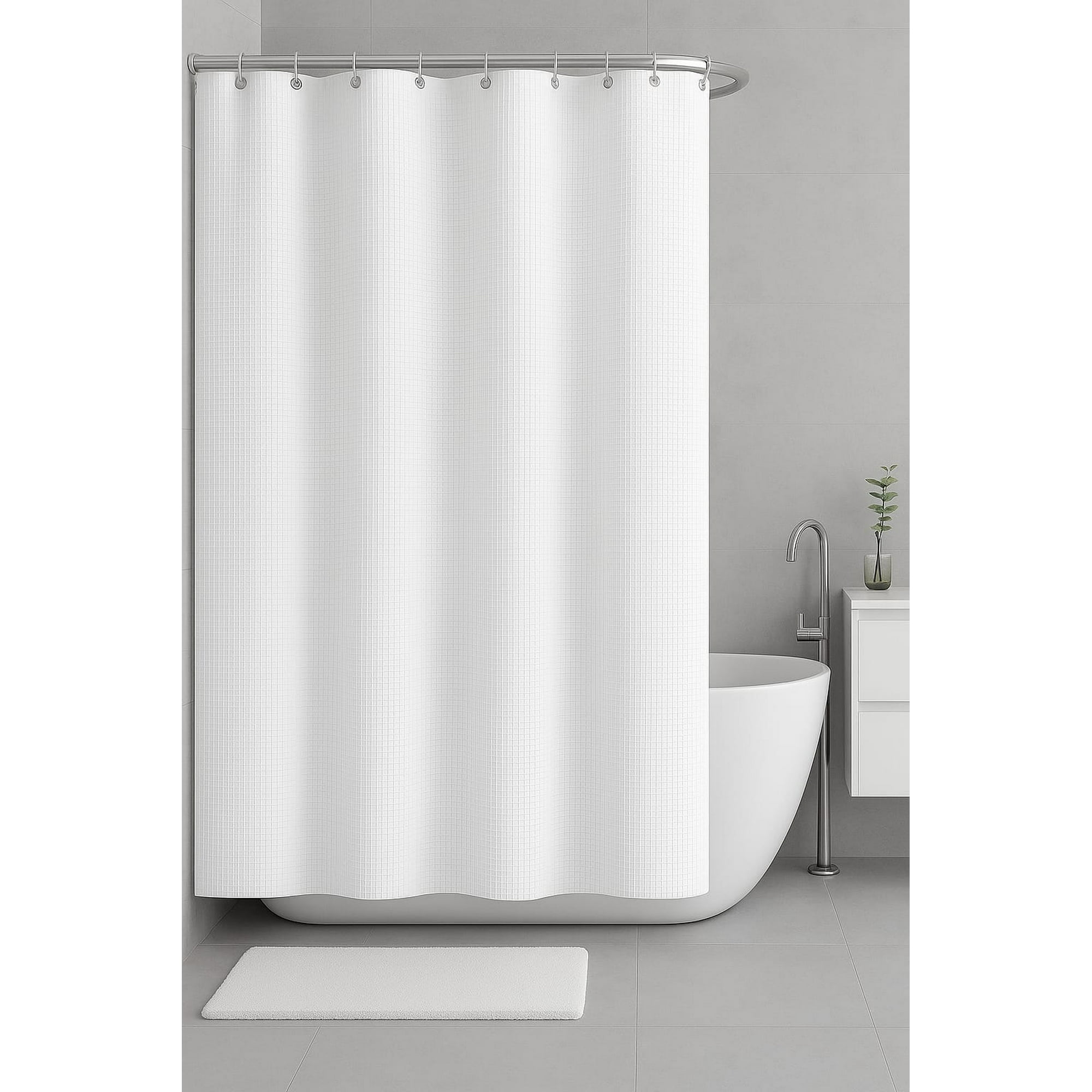 Genérico - Cortina De Baño Tela Impermeable 180x180cm