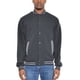 thumbnail image 1 of Chaqueta Varsity Saronite Lana Polar Negro/Carbón Mujer, 1 of 3