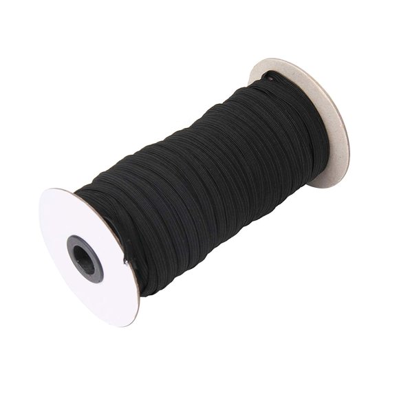 Cuerda elástica KINMINGZHU 64 m 0,6 cm negra trenzada