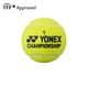 thumbnail image 2 of PELOTA DE TENIS YONEX CHAMPIONSHIP BLACK ITF X3, 2 of 2