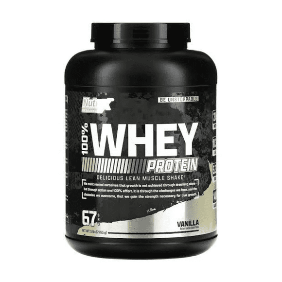Proteina 100% Whey Premium 5lb 64 Serv Nutrex Vainilla