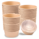 thumbnail image 3 of Envase bowl polipapel kraft 750cc con tapa por 50, 3 of 3