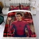 thumbnail image 4 of Tom Holland Conjunto de sábanas temático, trío de piezas, cómodo y amigable con la piel, diseño único, regalo de decoración para el hogar para familiares, amigos y fans,173cm *218cm, 4 of 6
