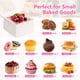 thumbnail image 3 of Cajas para galletas ZYFOTZUN blancas con ventana, 26 unidades y pegatinas, 3 of 7