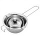 thumbnail image 1 of 1pc/400ml, Stainless Steel Chocolate Butter Melting Pot, Waterproof Melting Bowl, Baking Tool,, Cheese Melting Bowl, Baking Tools, Baking Accessories, 1 of 4