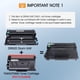 thumbnail image 2 of Unidad De Tambor Dr820 Dr 820 Negro Paquete De 2 Unidades Brother, 2 of 7