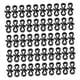 thumbnail image 2 of Ganchos Para Luces, Prácticos Y Prácticos, Con Forma De S, Para Toallas, Oficina, Luces De Navidad, 50 Unidades, Color Negro, 2 of 5