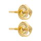 thumbnail image 2 of Pendientes Con Parte Trasera Para Adultos Y Mujeres, Para Uso Diario, Fiesta, Halloween, Dorado, 2 of 5