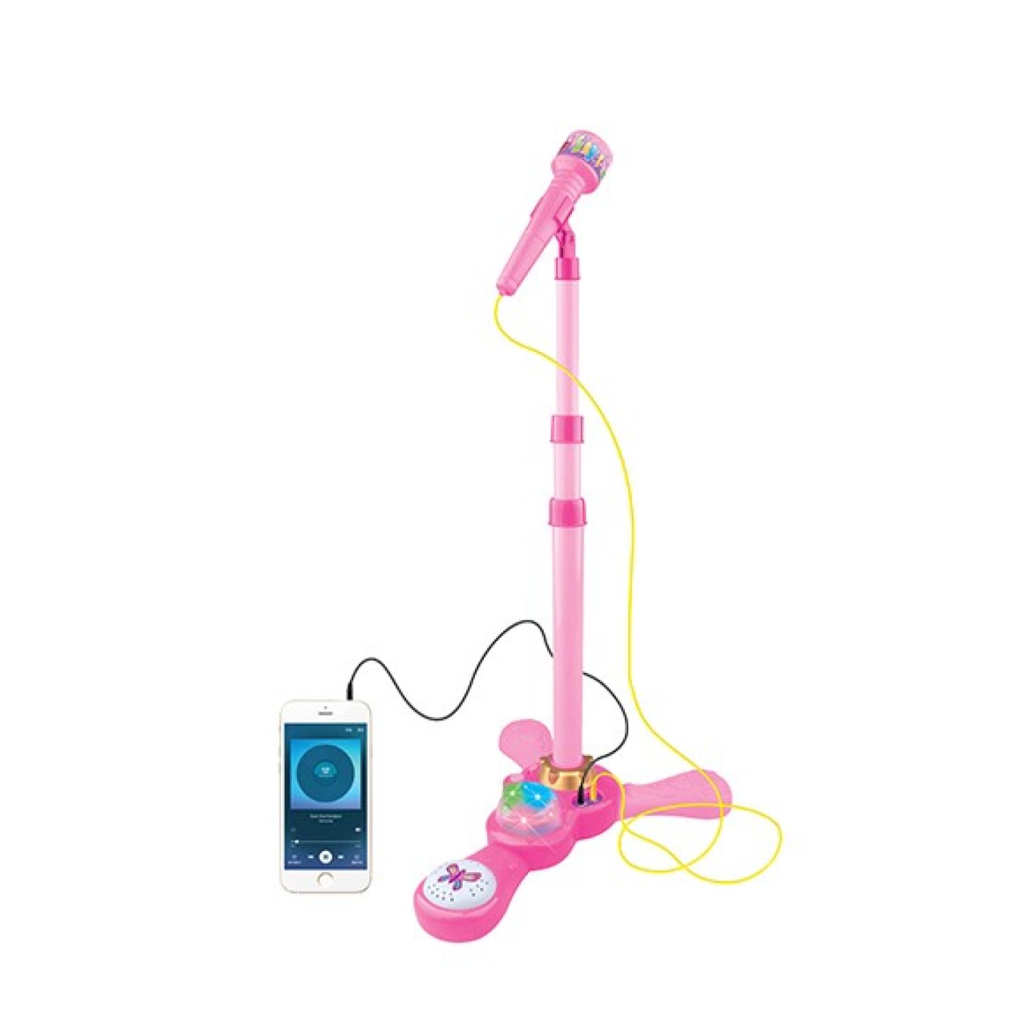 Total E-Commerce - Juguete Microfono Karaoke Pedestal Luces Mp3