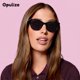 thumbnail image 4 of Gafas de Sol de Lectura OPULIZE estilo Cat-Eye +2.50 UV400, 4 of 7