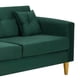 thumbnail image 4 of Sofa New Retro 3C Felpa 01 Verde Botella, 4 of 6