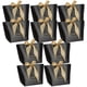thumbnail image 4 of 10 Bolsas De Regalo A Granel Bolsas De Mercancía Reutilizables Para Aniversarios Cumpleaños Negro S, 4 of 5