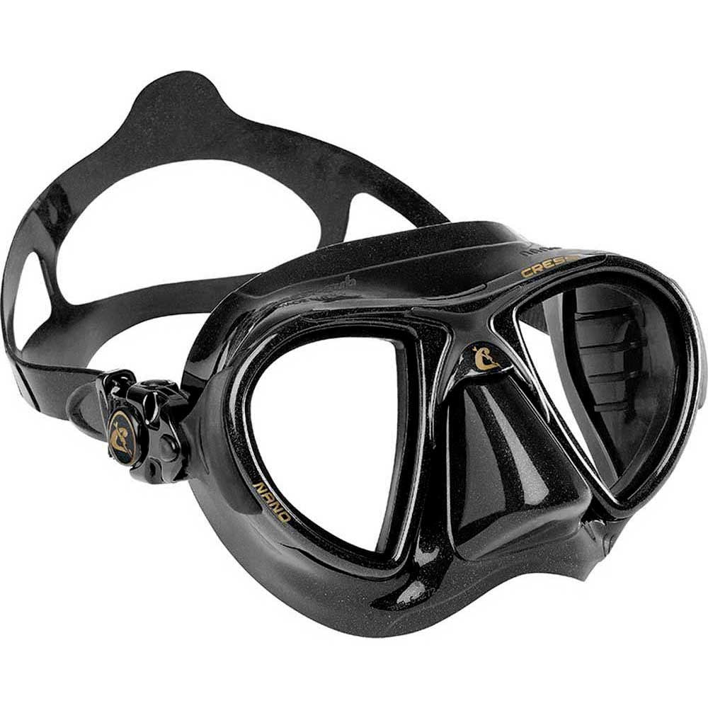 Cressi - Mascara De Buceo Nano Negro