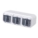 thumbnail image 1 of Caja De Condimentos Para Montaje En Pared, Práctico Cajón, Tarros De Especias Para Hotel De Azúcar Y Pimienta, 1 of 3