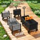 thumbnail image 4 of Carrito Utilitario Plegable Blomoba 89 cm Capacidad 100 kg, 4 of 8