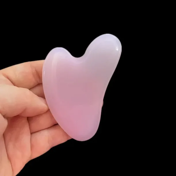 Natural Jade Gua Sha Scraper Board Massage Rose Quartz Jade Guasha Stone For Face Neck Skin Lifting Wrinkle Remover Beauty Care