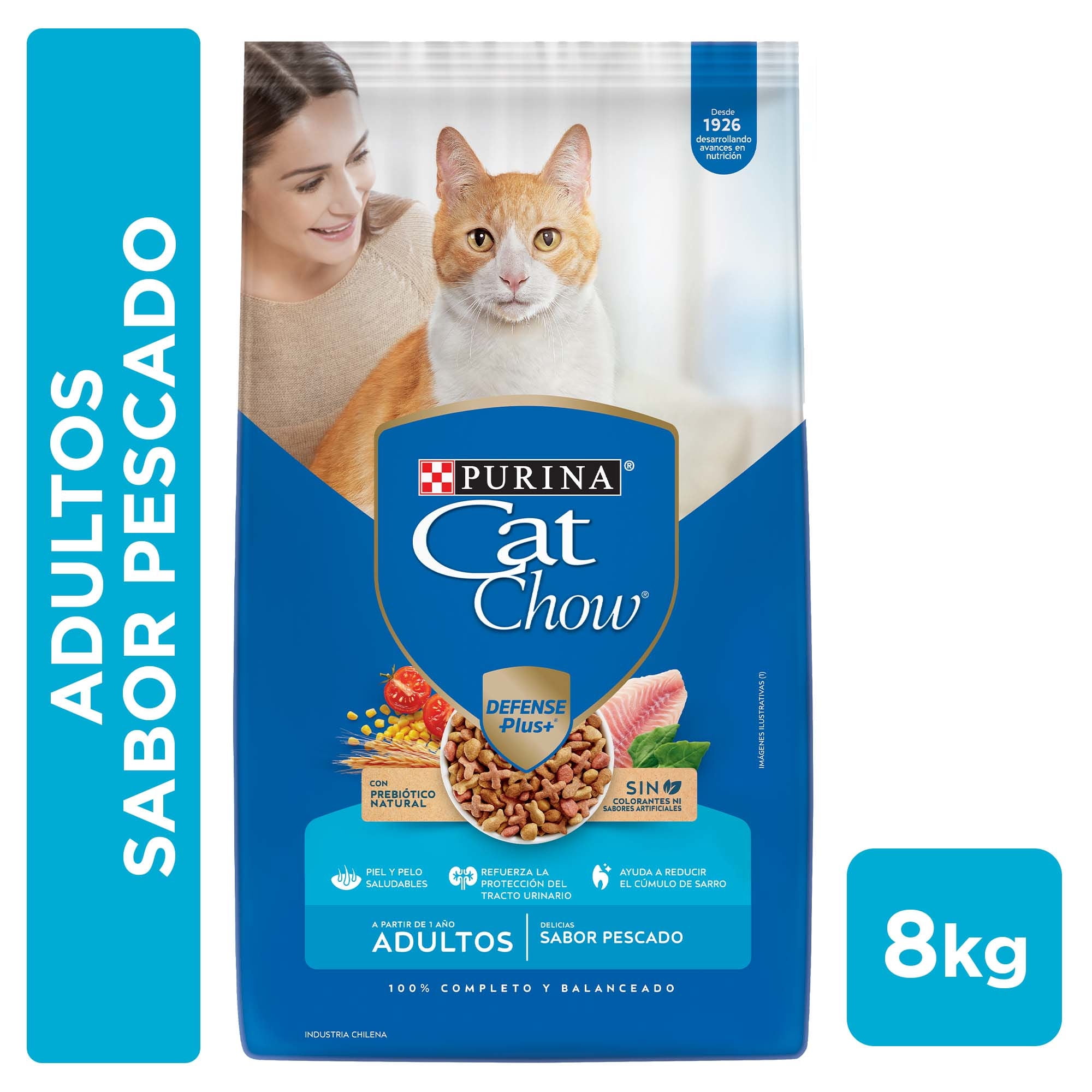 Cat Chow - Alimento Seco Gato Adulto Adulto Pescado Bolsa