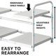 thumbnail image 4 of Organizador bajo fregadero Simple Houseware de 2 niveles 38‑64 cm 4 L, 4 of 8
