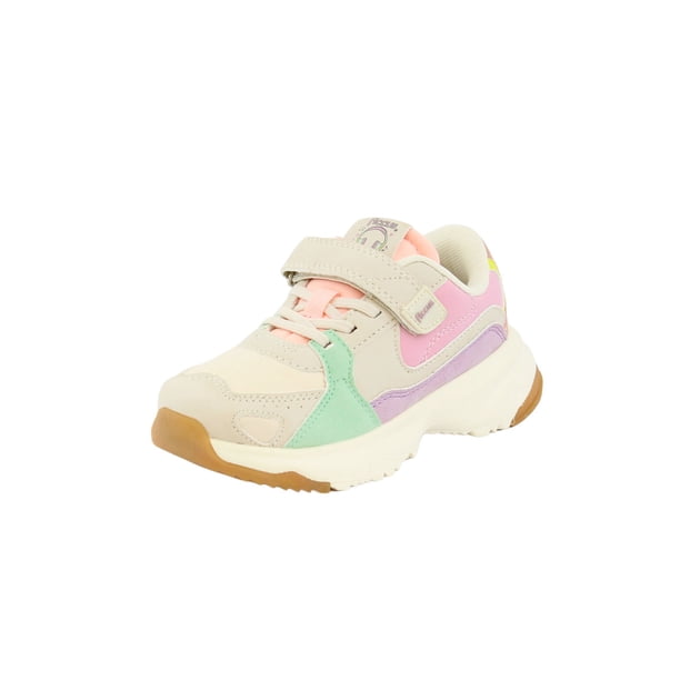 Zapatilla sport velcro elástico junior niña 892