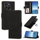 thumbnail image 1 of Funda Billetera Delgada para Motorola Moto G67 5G / G77 5G con Ranuras y Soporte Negro, 1 of 6