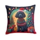 thumbnail image 1 of Almohada Decorativa Black Poodle 14x14 Cm, 1 of 7