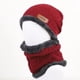 thumbnail image 1 of Stylish Winter Knitted Hat and Scarf Set for Street Style Fashion, 1 of 5