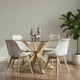 thumbnail image 1 of Comedor Mesa Redonda Equiz 100cm + 4 Sillas Tulip Blanco, 1 of 3