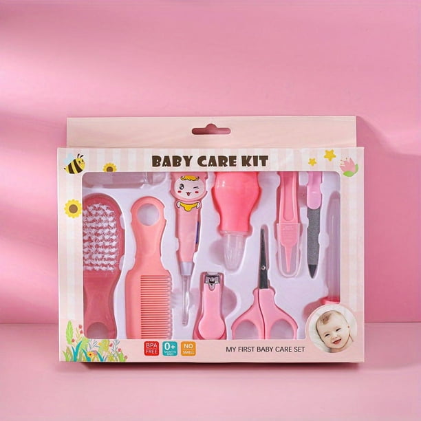 10pcs/Set Mother & Baby Care Gift Box - Baby Ear Scoop, Children's Nail Clippers