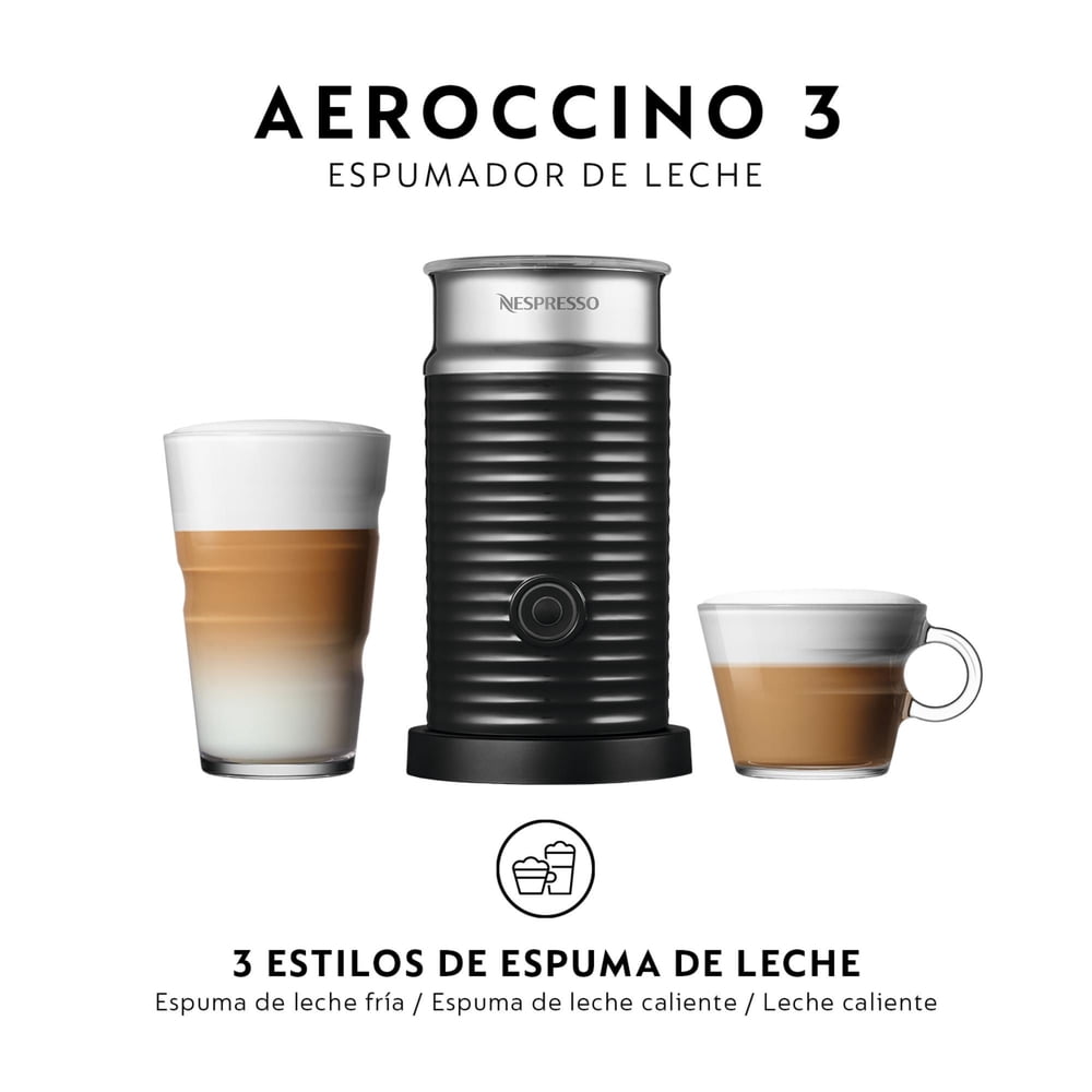 Cafetera Inissia Blanca + Espumador, foto 3