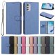 thumbnail image 1 of Cartera para Motorola Moto E32 con Soporte y Correa, Azul, 1 of 6